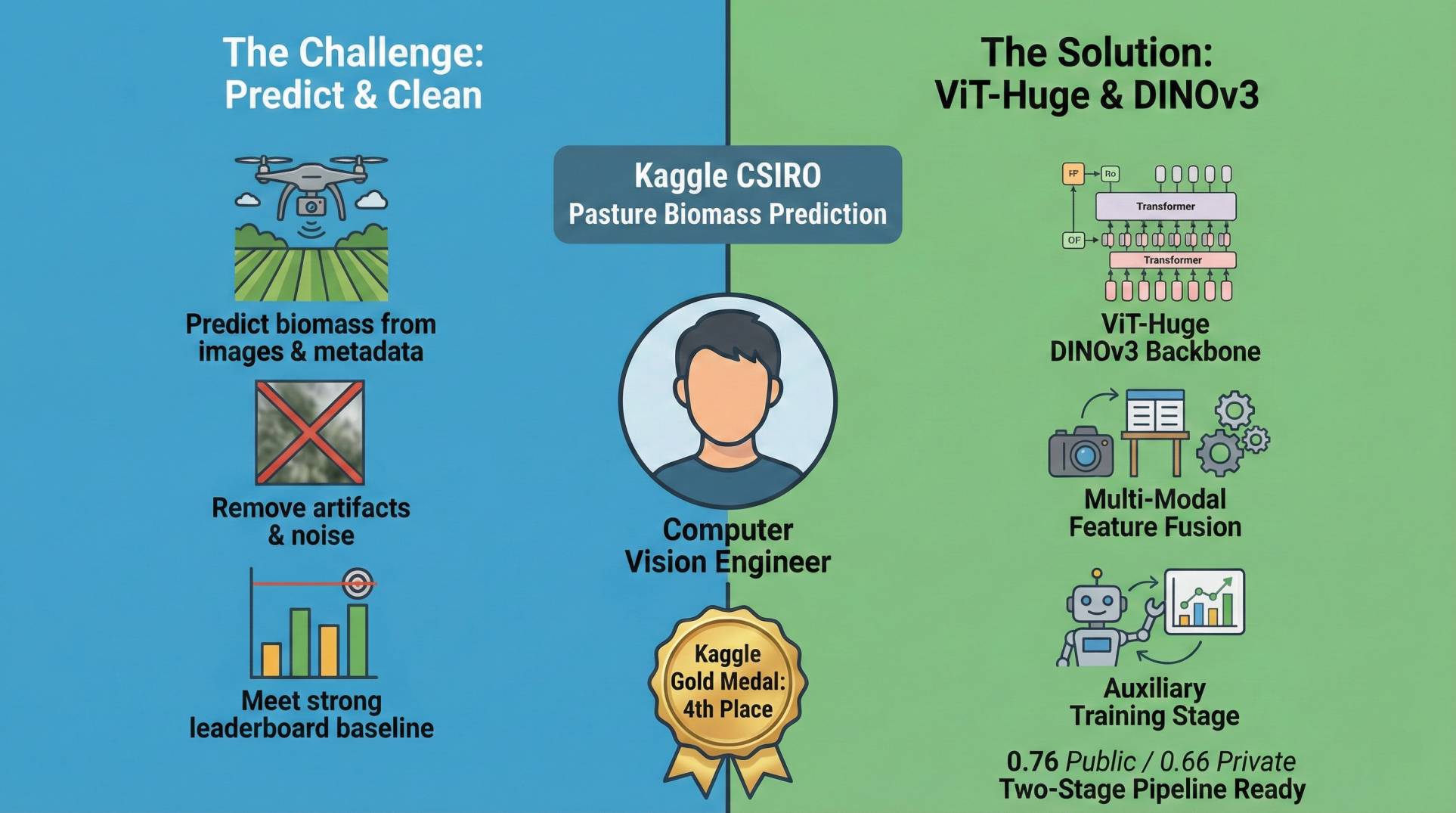 Kaggle CSIRO Pasture Biomass Prediction project